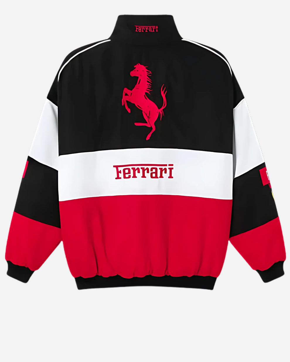 Ferrari F1 Trio Color Racing Jacket – Premium Motorsport Apparel