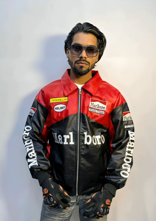 Marlboro leather jacket premium