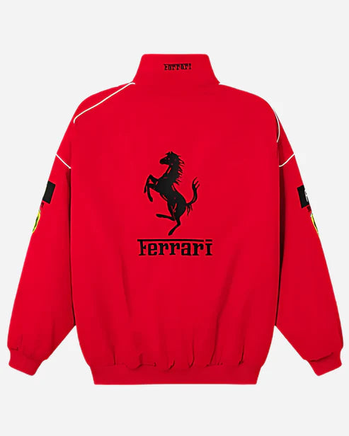 F1 Red ferrari racing jacket premium