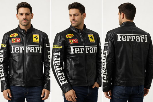 F1_ premium Ferrari racing jacket